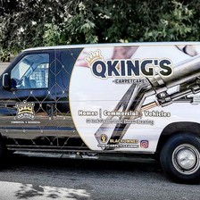 Logo for Qking's Carpert Cleaning services - Home Facebook