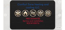 Comfort Zone Heating & Cooling LLC logo
