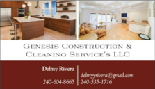 Genesis Construction & Cleaning Services logo