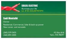 Logo for Soleil Electric
