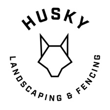 Husky Landscaping and Fencing logo