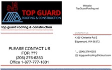 Top Guard Roofing & Construction logo