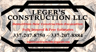 Leger's Construction, LLC logo