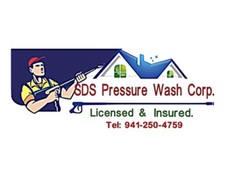 Logo for SDS Pressure Wash Corp.