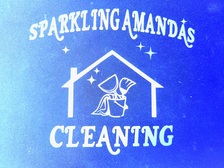 Logo for Sparkling Amanda's Cleaning LLC