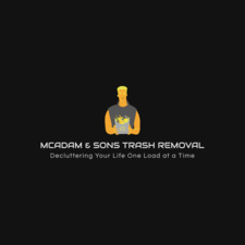 Logo for McAdam & Sons Trash Removal