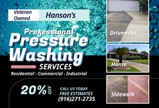 Logo for Hanson's Professional Power Washing