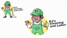 Logo for DJ's Cleaning and Labor