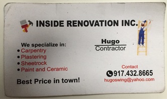 Hugo's Inside Renovation logo