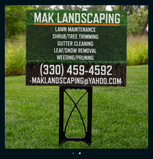 MAK Landscaping logo