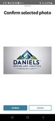 Daniels Moving and Logistics logo