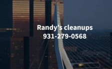 Logo for Randy's Clean Ups