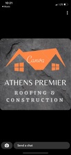 Logo for Athens Premier Roofing and Construction