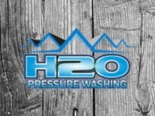 Logo for H2O Pressure Washing