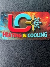 Logo for L.C. Heating & Cooling, LLC