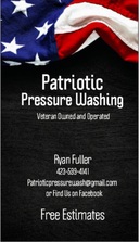 Patriotic Pressure Washing Facebook logo