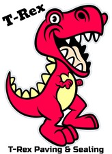 Logo for T-Rex Paving & Sealing