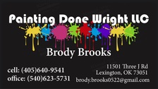 Painting Done Wright LLC - Home  Facebook logo