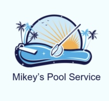 Logo for Mikey's Pool Service