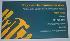 TB Jones Handyman Services logo
