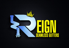 Logo for Reigns Seamless Gutters