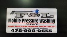 Logo for F&L Mobile Pressure Washing Services