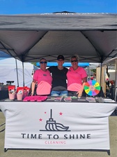 Logo for Time to Shine Cleaning