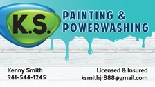 Logo for K.S. Painting and Pressure Washing