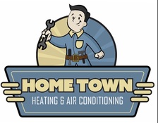 Home Town Heating and Air Conditioning logo