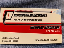 Logo for Henderson Maintenance - Home Facebook