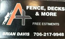 Avatar for A+ Fence, Decks & More