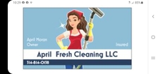 Logo for April Fresh Cleaning, LLC