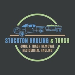 Stockton Hauling & Trash logo