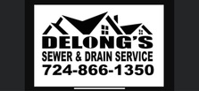 Delong's Sewer and Drain Services logo