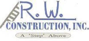 R W Construction, Inc. logo