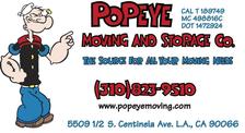 Popeye Moving and Storage, LLC logo