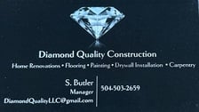 Logo for Diamond Quality Construction, LLC