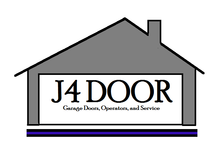 Logo for J 4 Construction and Door