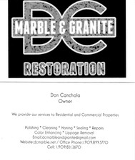 DC Marble & Granite Restoration logo