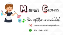 Marina's Cleaning Service logo