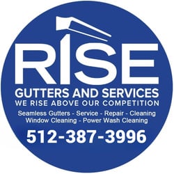 Rise Gutters and Services logo