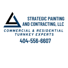 Logo for Strategic Painters and Contracting LLC