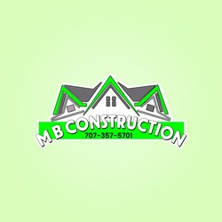 M B Construction logo