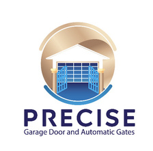 Logo for Precise Garage Door and Gates