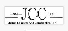 Logo for James Concrete and Construction