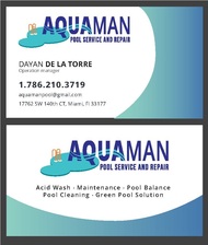 Aquaman Pool Service and Repair logo