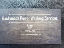 Logo for Backwoodz Power Washing Servicez