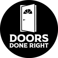 Logo for Doors Done Right -   Facebook