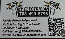 My Electrician & Contractor logo