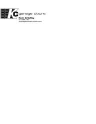 KC Garage Doors, Inc. logo